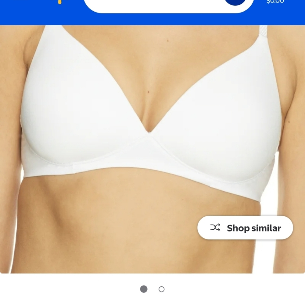 Nearly Nude Triangle Bra